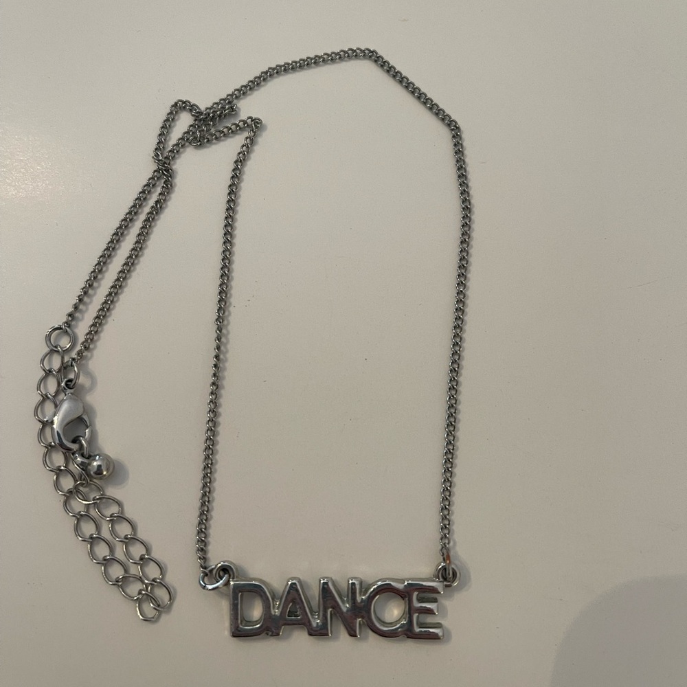 Silver 'DANCE' Necklace